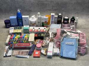 Group of beauty products