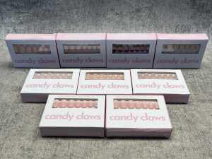 Group of Candy Claws press on acrylic nails. RRP $34.95 each
