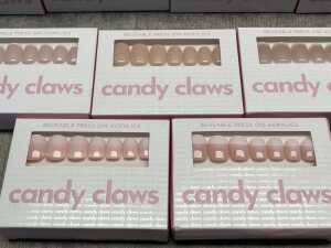 Group of Candy Claws press on acrylic nails. RRP $34.95 each - 4