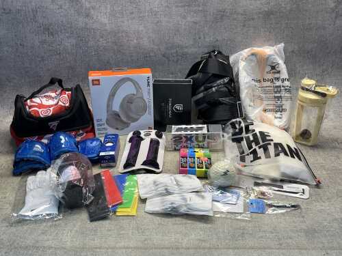 Group of sporting products