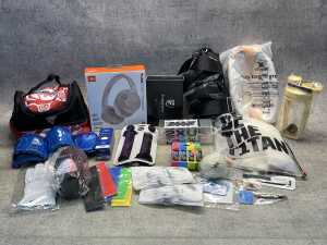 Group of sporting products