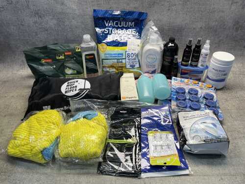Group of cleaning products