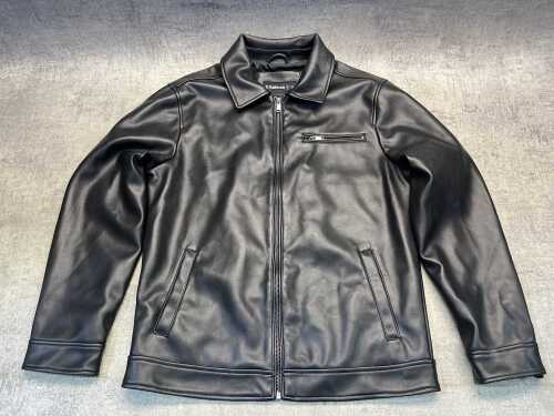 Connor leatherette jacket size M
