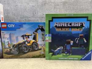 Group of Lego & Minecraft Board Game - 3