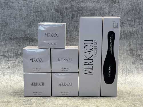 Group of Merkaou hair products