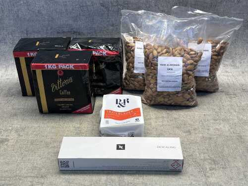Group of food & drinks