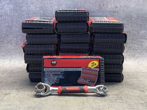 Group of socket wrench sets