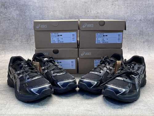Four pairs of Asics Gel-1130 GS size US 7 Kids. RRP $100 each