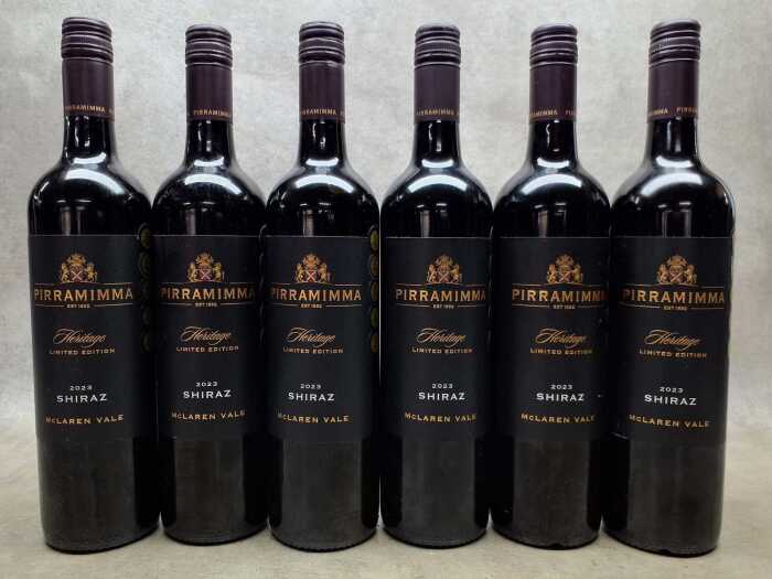 Pirramimma Shiraz 2023, six bottles