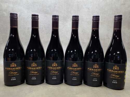 Pirramimma Heritage 2022 GSM, six bottles