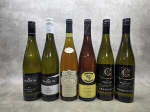 Mixed Riesling, six bottles