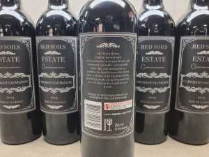 Red Soils Estate Cabernet Sauvignon 2019, six bottles - 2