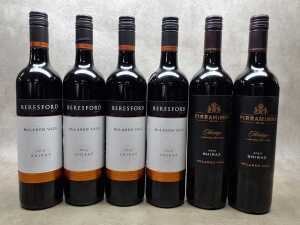Mixed Shiraz, six bottles