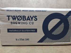 TWOBAYS Brewing 16x375ml cans