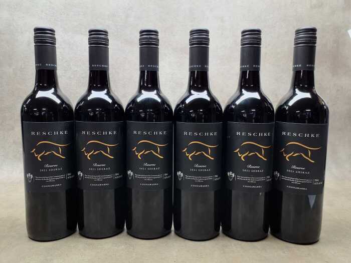 Reschke Shiraz 2021, six bottles