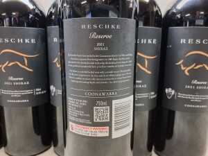 Reschke Shiraz 2021, six bottles - 2