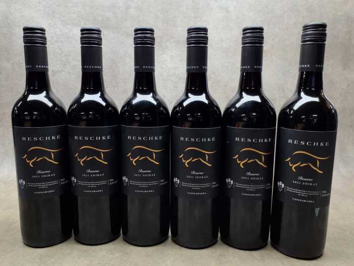 Reschke Shiraz 2021, six bottles