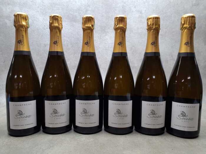 Champagne De Souza, six bottles