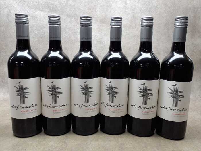 Miles from nowhere Tempranillo 2022, six bottles