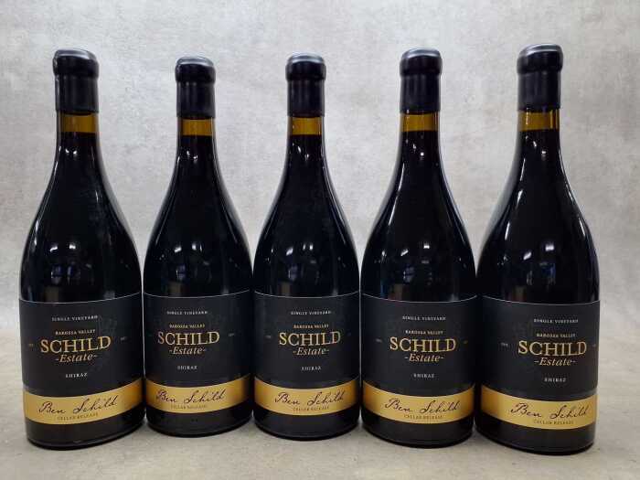 Schild Estate Shiraz 2017, five bottles