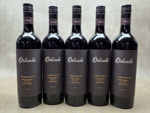 Orlando Lawson's Padthaway Shiraz, five bottles
