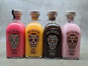 Kick The Rules Tequila, four bottles