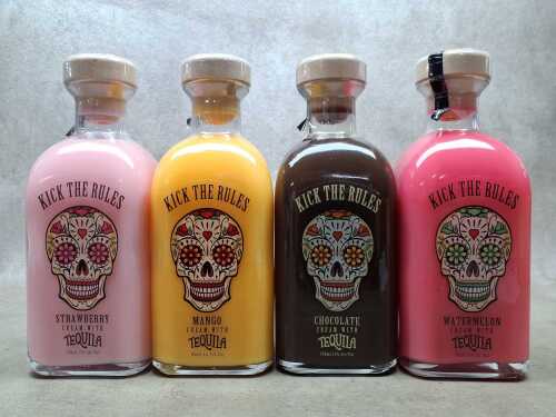 KickThe Rules, Tequila, four bottles