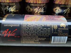Lake Cooper Estate, Shiraz 2019, six bottles - 2
