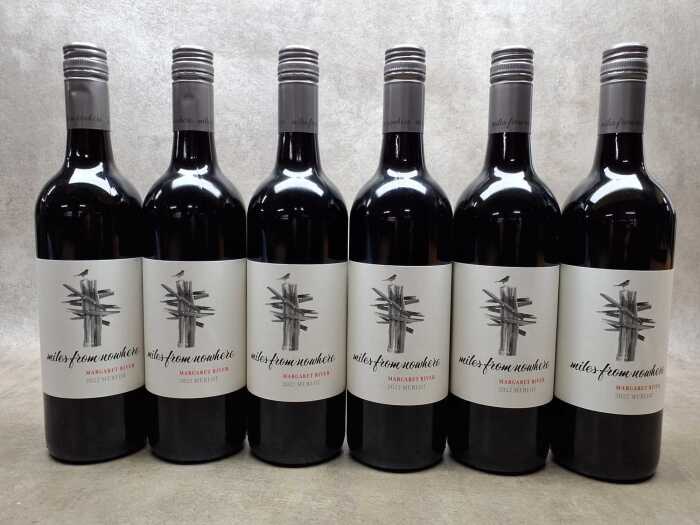 Miles from Nowhere, Merlot 2022, six bottles