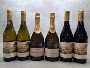 Mixed wine, six bottles