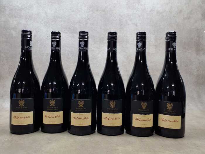 Mc Laren Vale Shiraz, six bottles