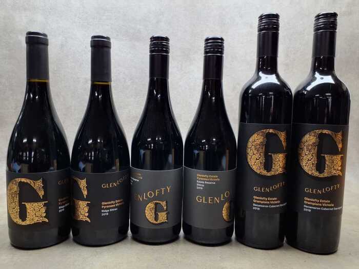 Mixed of red wine GlenLofty, six bottles