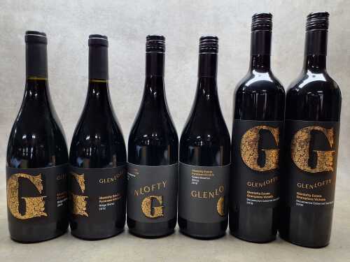Mixed of red wine GlenLofty, six bottles