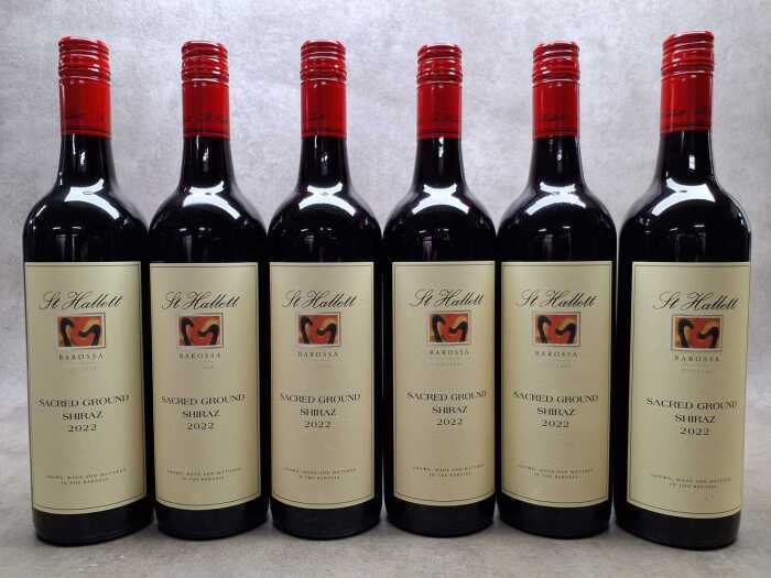 St Hallett Shiraz 2022, six bottles
