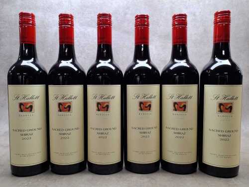 St Hallett Shiraz 2022, six bottles