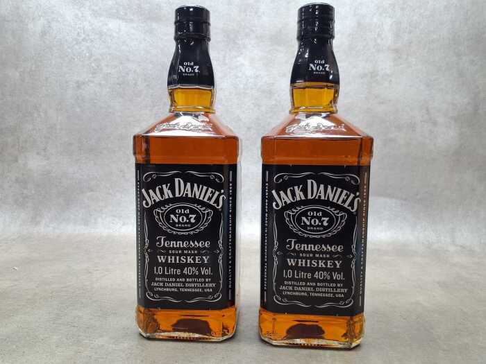 Jack Daniels Old No 7 two bottles