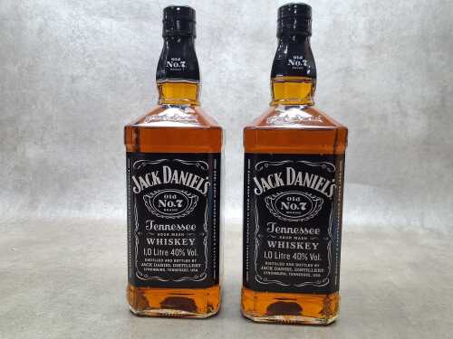 Jack Daniels Old No 7 two bottles