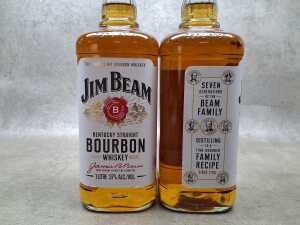 Jim Beam Bourbon, two bottles - 2