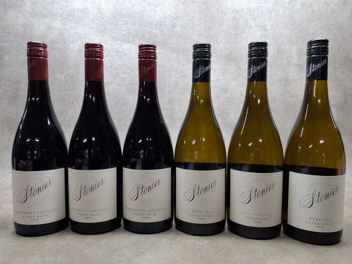 Mixed of Atonier Chardonnay and Pinot Noir, six bottles