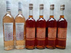 Mixed of Ros&eacute; and Saison Aperities, six bottles