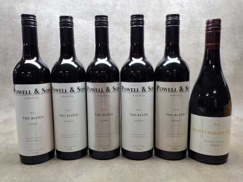 Mixed of Shiraz, six bottles