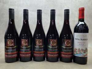 Mixed of red wine, Sangiovese and Vi&ntilde;a Alberdi, six bottles