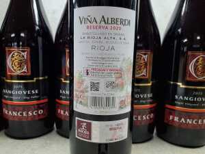 Mixed of red wine, Sangiovese and Vi&ntilde;a Alberdi, six bottles - 3