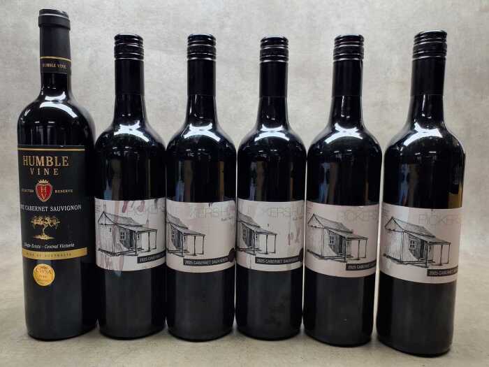 Mixed of Cabernet Sauvignon, six bottles