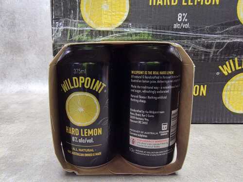 Wildpoint Hard Lemon, 52 cans
