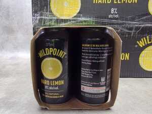 Wildpoint Hard Lemon, 52 cans