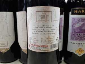 Mixed of red wines, six bottles - 2
