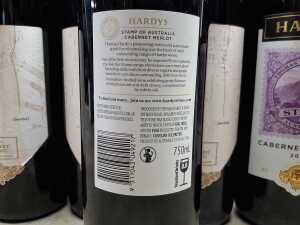 Mixed of red wines, six bottles - 3