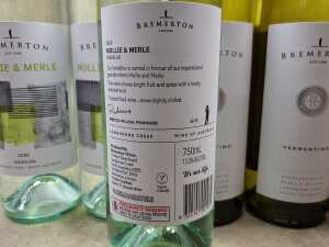 Mixed of white wine Bremerton, six bottles - 2
