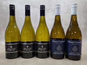 Mixed of Pinot Gris, five bottles